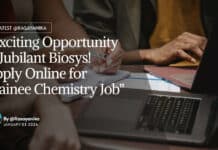 "Exciting Opportunity at Jubilant Biosys! Apply Online for Trainee Chemistry Job"