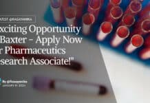 "Exciting Opportunity at Baxter - Apply Now for Pharmaceutics Research Associate!"