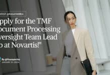 "Apply for the TMF Document Processing Oversight Team Lead Job at Novartis!"