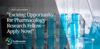"Exciting Opportunity for Pharmacology Research Fellow - Apply Now!"