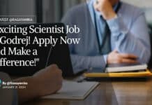 "Exciting Scientist Job at Godrej! Apply Now and Make a Difference!"