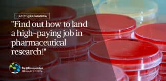 "Find out how to land a high-paying job in pharmaceutical research!"