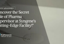 "Uncover the Secret Role of Pharma Supervisor at Syngene's Cutting-Edge Facility!"