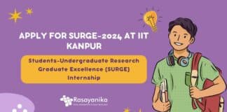 SURGE-2024 IIT Kanpur Registrations - Apply Online