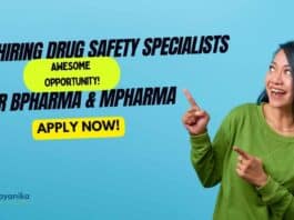 TCS Drug Safety Job For Pharma, Apply Online