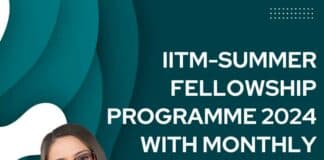 IITM-Summer Fellowship Programme 2024