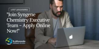 "Join Syngene Chemistry Executive Team - Apply Online Now!"