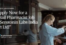 "Apply Now for a Retail Pharmacist Job at Serotonin Labs India Pvt Ltd!"