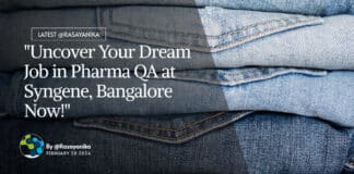 "Uncover Your Dream Job in Pharma QA at Syngene, Bangalore Now!"