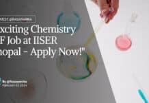 "Exciting Chemistry JRF Job at IISER Bhopal - Apply Now!"