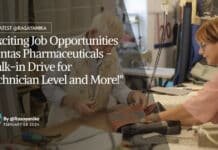 "Exciting Job Opportunities at Intas Pharmaceuticals - Walk-in Drive for Technician Level and More!"