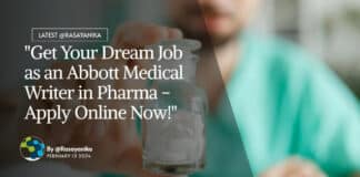 "Get Your Dream Job as an Abbott Medical Writer in Pharma - Apply Online Now!"