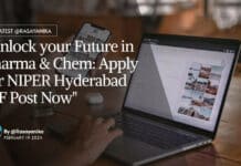 "Unlock your Future in Pharma & Chem: Apply for NIPER Hyderabad JRF Post Now"