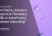 "Get Paid to Advance Analytical Chemistry Skills at AstraZeneca Summer Internship"