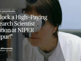 "Unlock a High-Paying Research Scientist Position at NIPER Hajipur!"