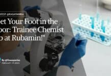 "Get Your Foot in the Door: Trainee Chemist Job at Rubamin!"