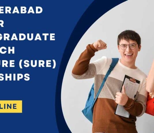 IIT Hyderabad SURE Internships 2024