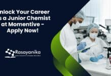 Unlock Your Career as a Junior Chemist at Momentive - Apply Now!