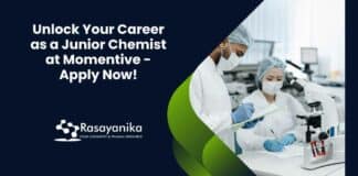 Unlock Your Career as a Junior Chemist at Momentive - Apply Now!