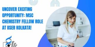 MSc Chemistry Fellow Job