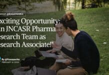 "Exciting Opportunity: Join JNCASR Pharma Research Team as Research Associate!"