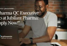 "Pharma QC Executive Job at Jubilant Pharma: Apply Now!"