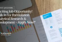 "Exciting Job Opportunity! Walk In for Formulation Analytical Research & Development - Apply Now!"