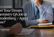 "Get Your Dream Chemistry QA Job at Freudenberg - Apply Now!"