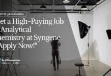 "Get a High-Paying Job in Analytical Chemistry at Syngene - Apply Now!"