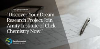 "Discover Your Dream Research Project: Join Amity Institute of Click Chemistry Now!"