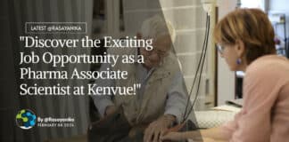 "Discover the Exciting Job Opportunity as a Pharma Associate Scientist at Kenvue!"