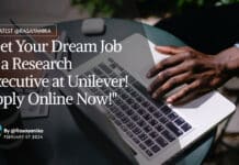 "Get Your Dream Job as a Research Executive at Unilever! Apply Online Now!"