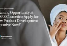 "Exciting Opportunity at MARS Cosmetics: Apply for New Product Development Executive Now!"