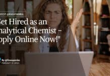 "Get Hired as an Analytical Chemist - Apply Online Now!"