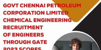 Govt CPCL GATE Engineers 2023 Recruitment - Apply Online