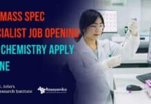 SJRI Mass Spec Specialist