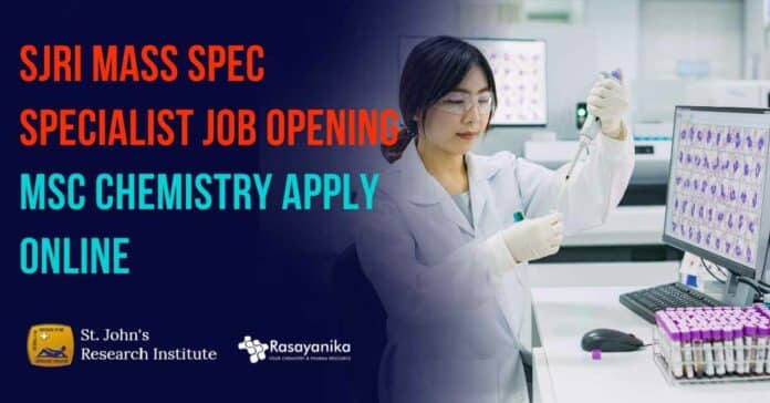 SJRI Mass Spec Specialist