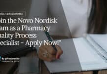 "Join the Novo Nordisk Team as a Pharmacy Quality Process Specialist - Apply Now!"