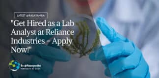 "Get Hired as a Lab Analyst at Reliance Industries - Apply Now!"