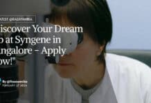 "Discover Your Dream Job at Syngene in Bangalore - Apply Now!"