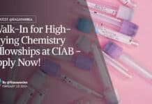 "Walk-In for High-Paying Chemistry Fellowships at CIAB - Apply Now!