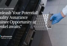 "Unleash Your Potential! Quality Assurance Trainee Opportunity at Henkel awaits."