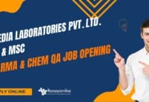 HiMedia Laboratories QA Job