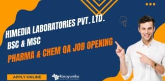 HiMedia Laboratories QA Job