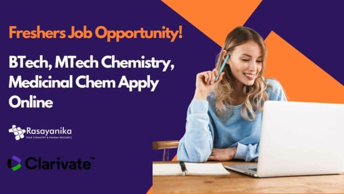 Freshers Job Opportunity