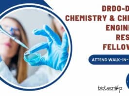 DRDO-DMSRDE Chemistry JRF