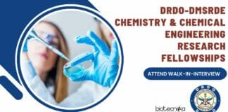 DRDO-DMSRDE Chemistry JRF