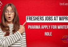 Freshers Jobs at Wipro