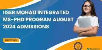 IISER Mohali Integrated MS-PhD Program