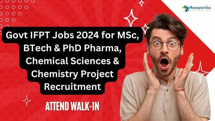 Govt IFPT Jobs 2024